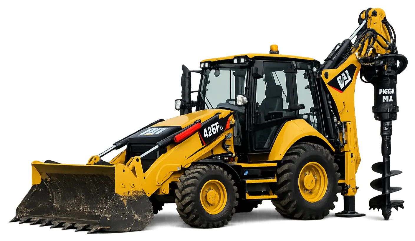 Ямобур CAT 428F2