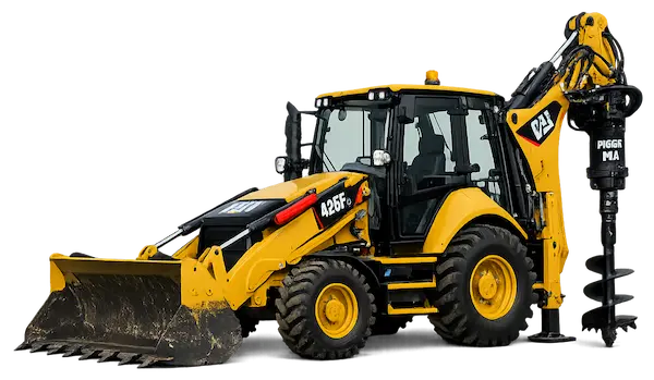 Ямобур CAT 428F2