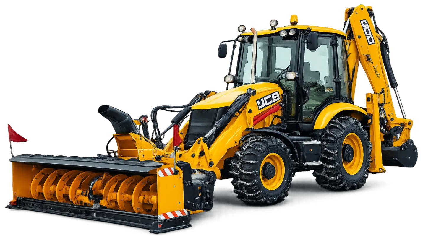 Снегоуборочная техника JCB 3CX