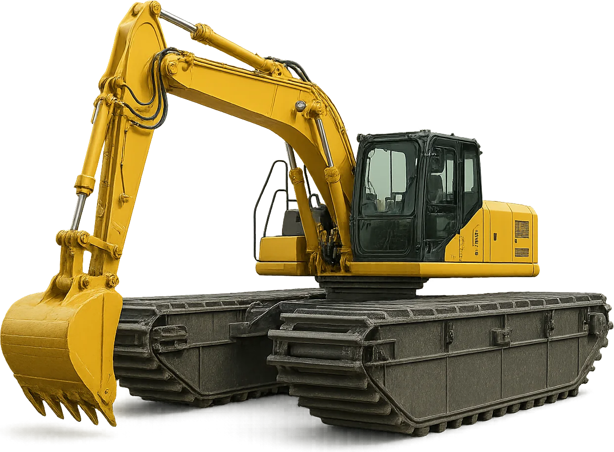Плавающий экскаватор Ultratrex Amphibious Excavator UMV300