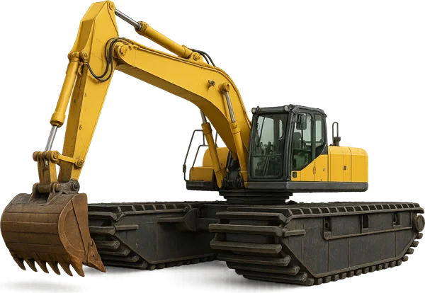 Плавающий экскаватор Waterking WK220 Amphibious Excavator