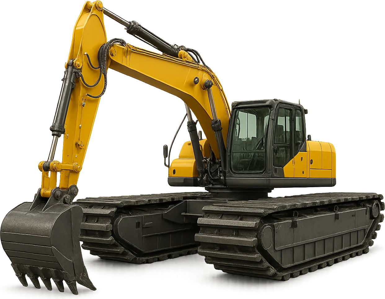 Плавающий экскаватор Waterking WK90 Amphibious Excavator