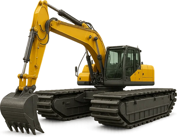Плавающий экскаватор Waterking WK90 Amphibious Excavator