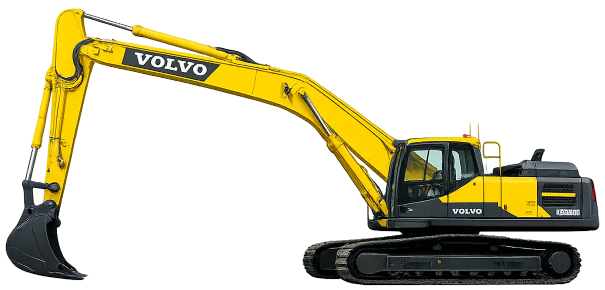 Длиннорукий экскаватор Volvo EC220ELR