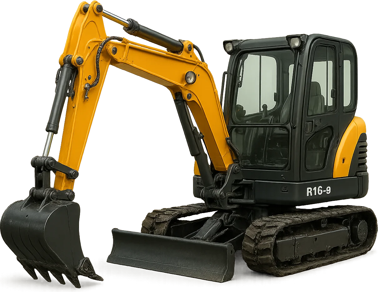 Микро экскаватор (петушок) Hyundai R16-9
