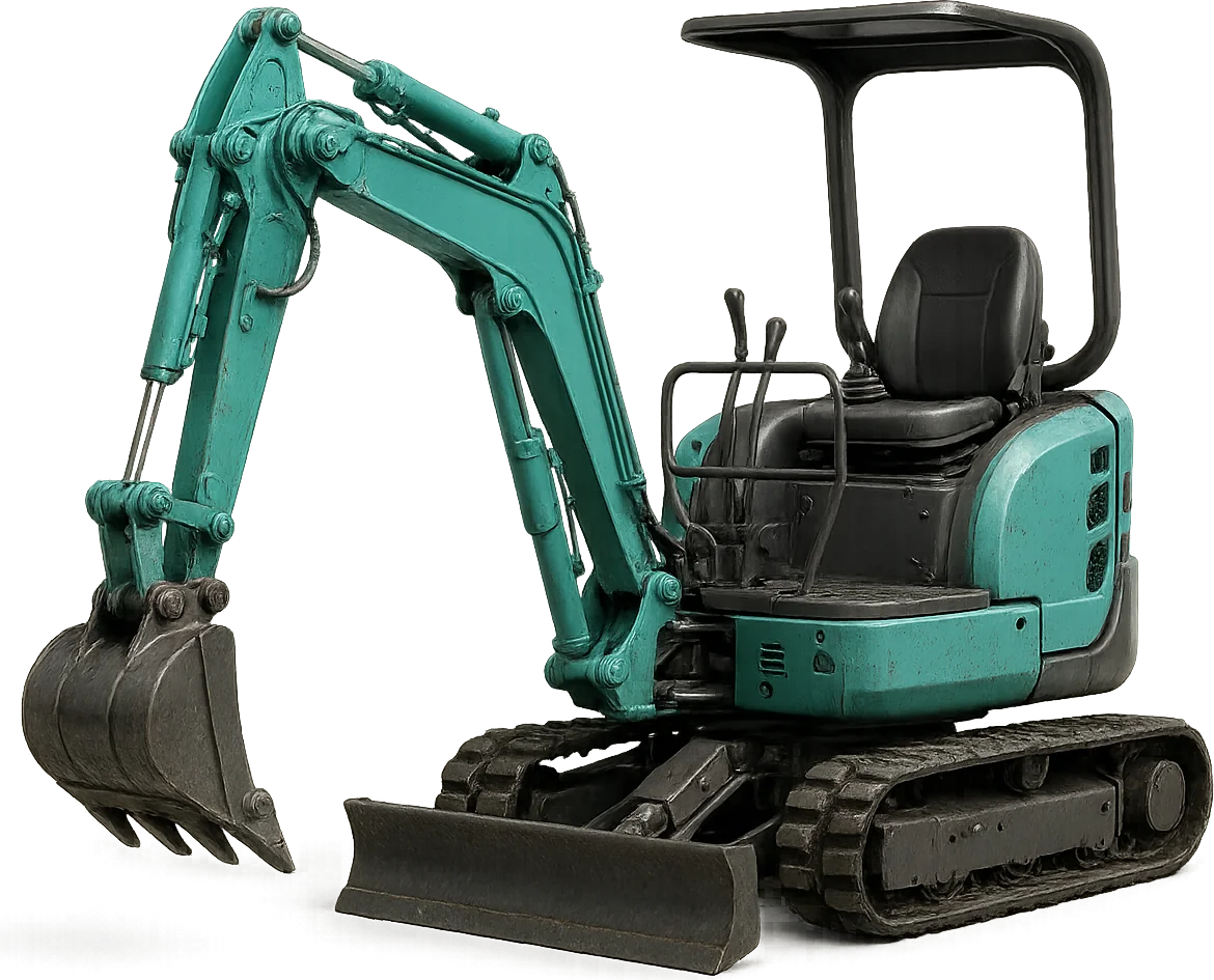 Микро экскаватор (петушок) Kobelco SK10SR