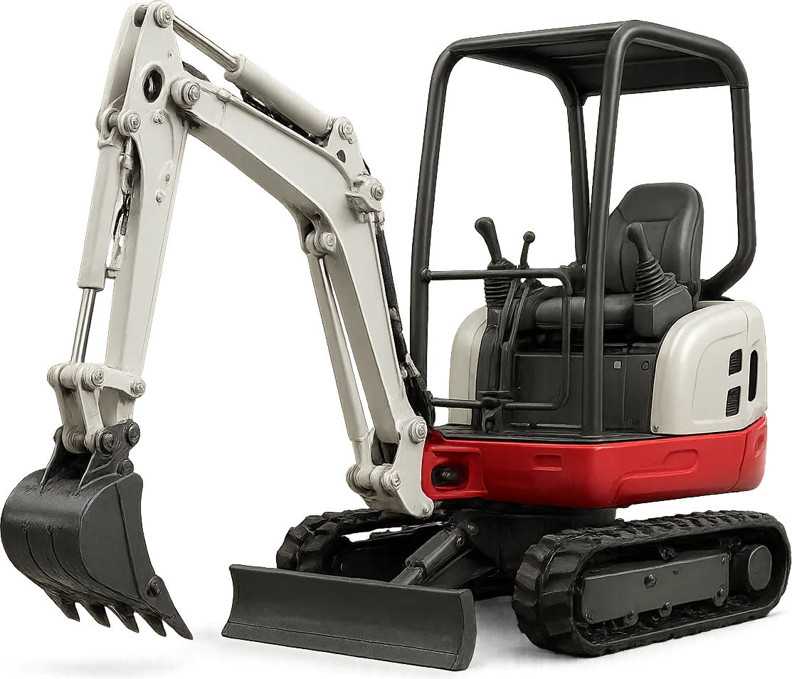 Микро экскаватор (петушок) Takeuchi TB210R