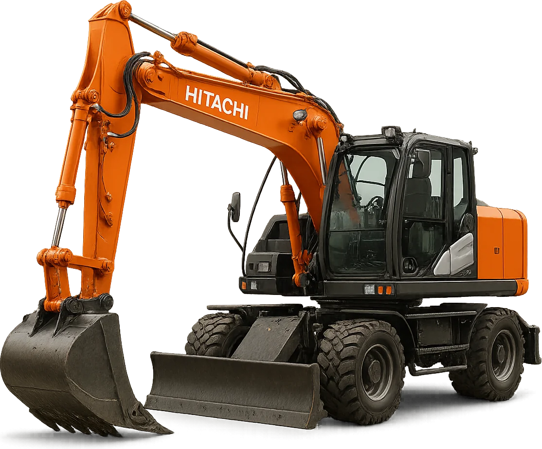 Миди-экскаватор Hitachi ZX170W-5