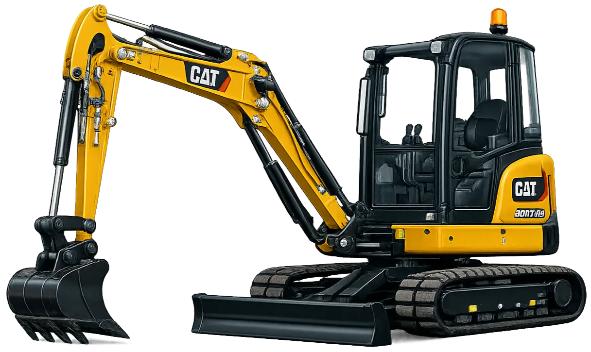 Мини-экскаватор Caterpillar 301.7 CR