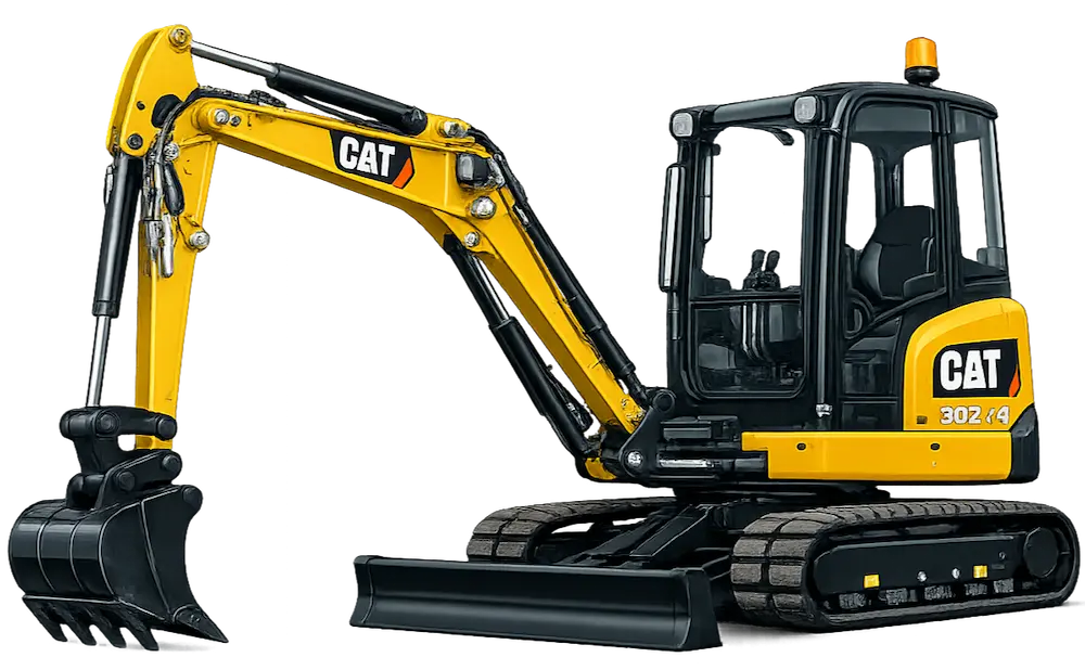 Мини-экскаватор Caterpillar 302 CR
