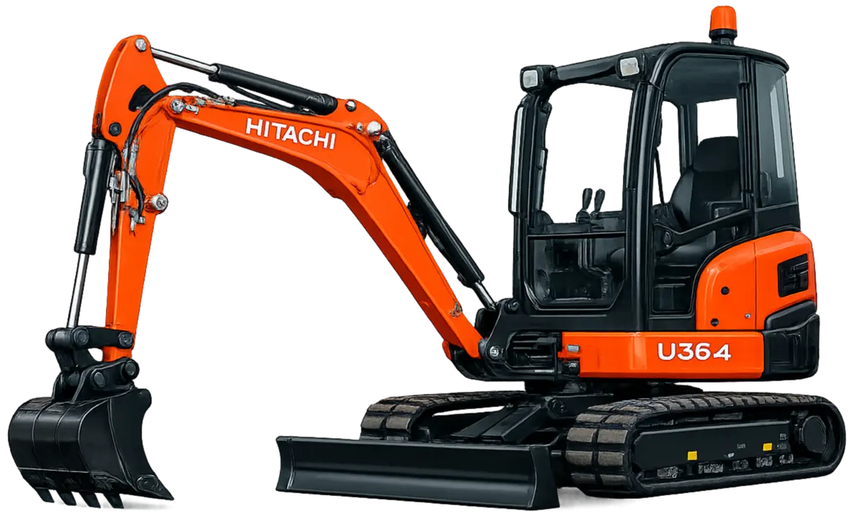 Мини-экскаватор Hitachi ZX19U-6