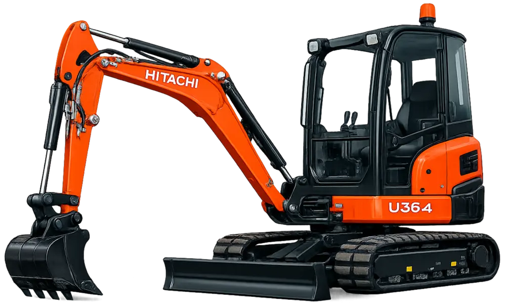 Мини-экскаватор Hitachi ZX19U-6