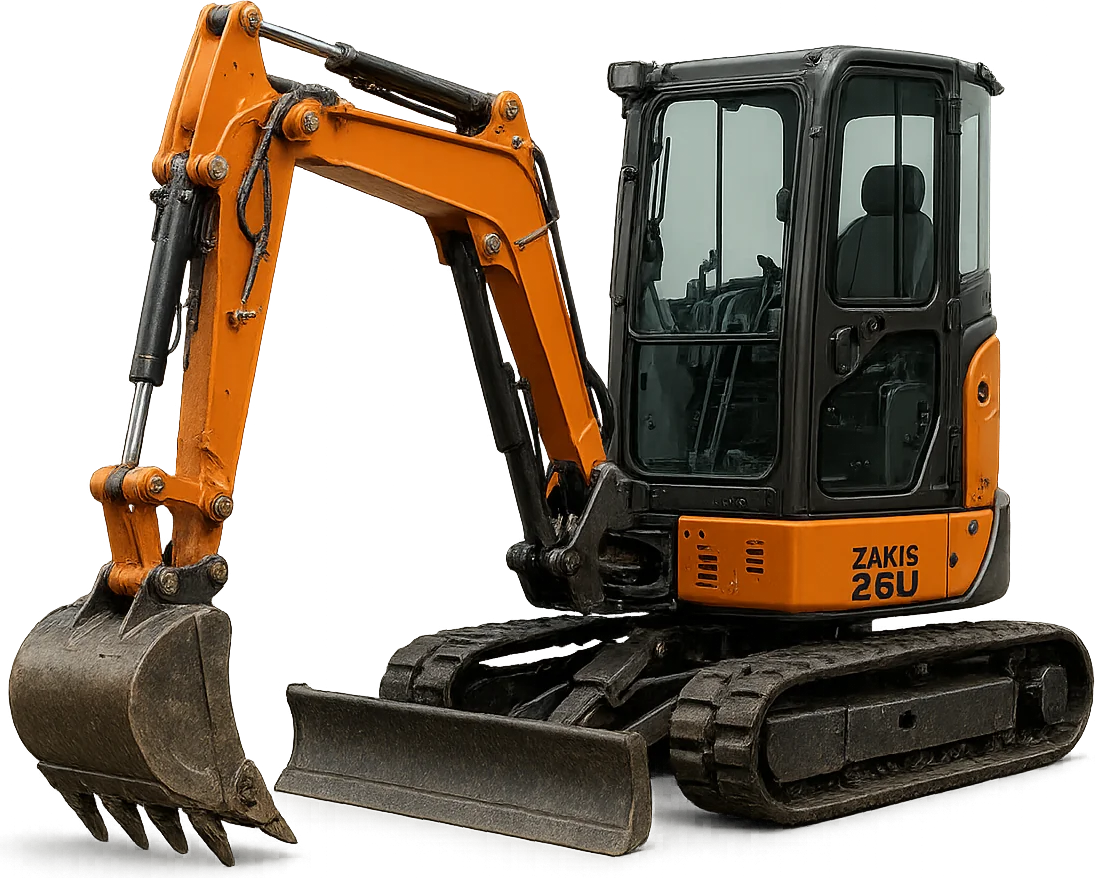 Мини-экскаватор Hitachi ZX26U-5