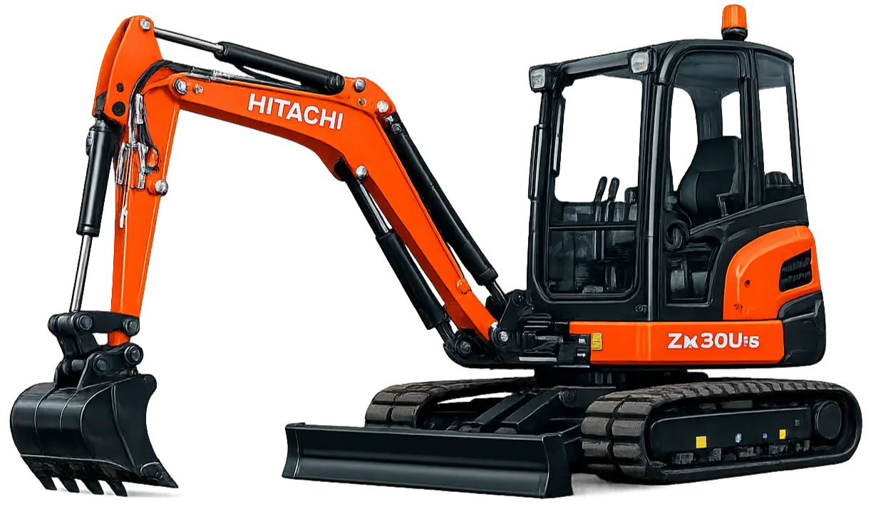 Мини-экскаватор Hitachi ZX30U-6