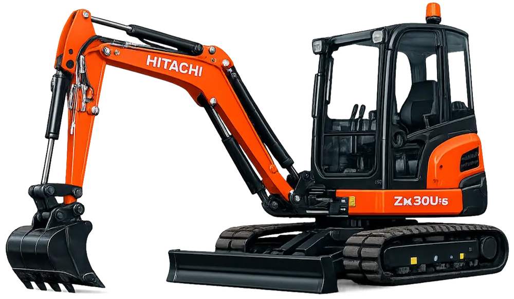 Мини-экскаватор Hitachi ZX30U-6