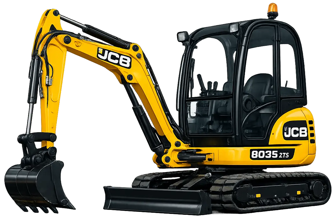 Мини-экскаватор JCB 8035 ZTS
