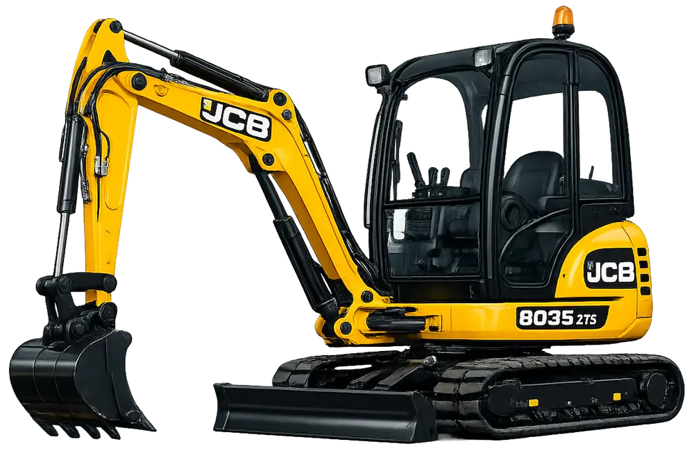 Мини-экскаватор JCB 8035 ZTS