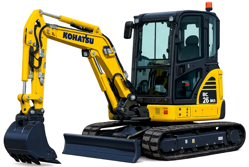 Мини-экскаватор Komatsu PC26MR-5
