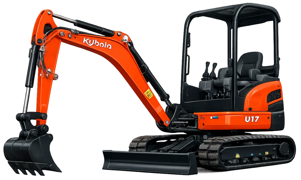 Мини-экскаватор Kubota U17