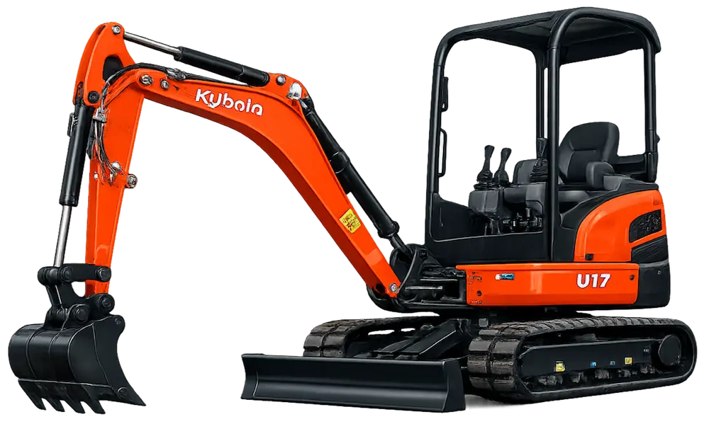 Мини-экскаватор Kubota U17