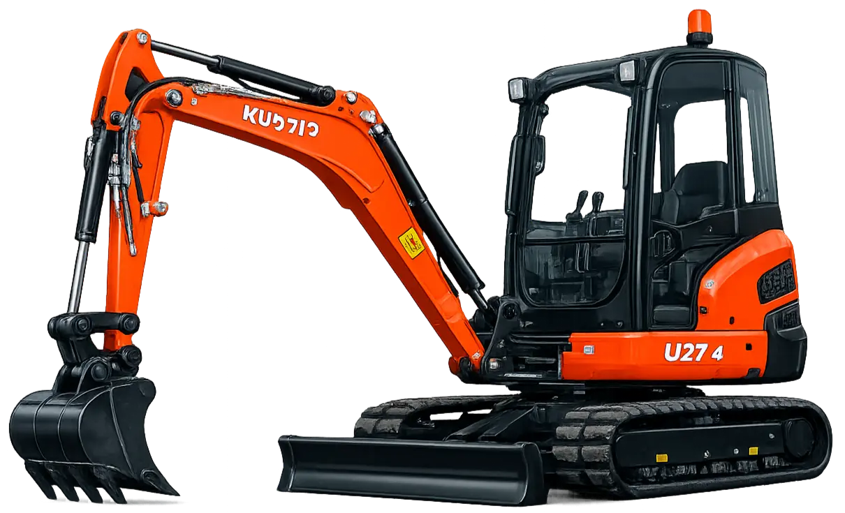 Мини-экскаватор Kubota U27-4