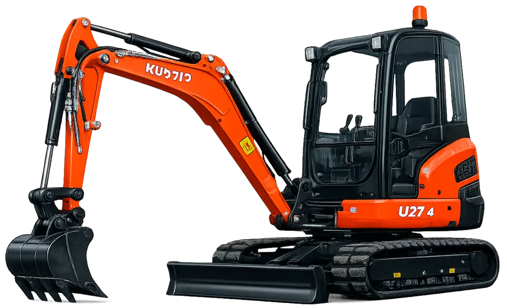 Мини-экскаватор Kubota U27-4