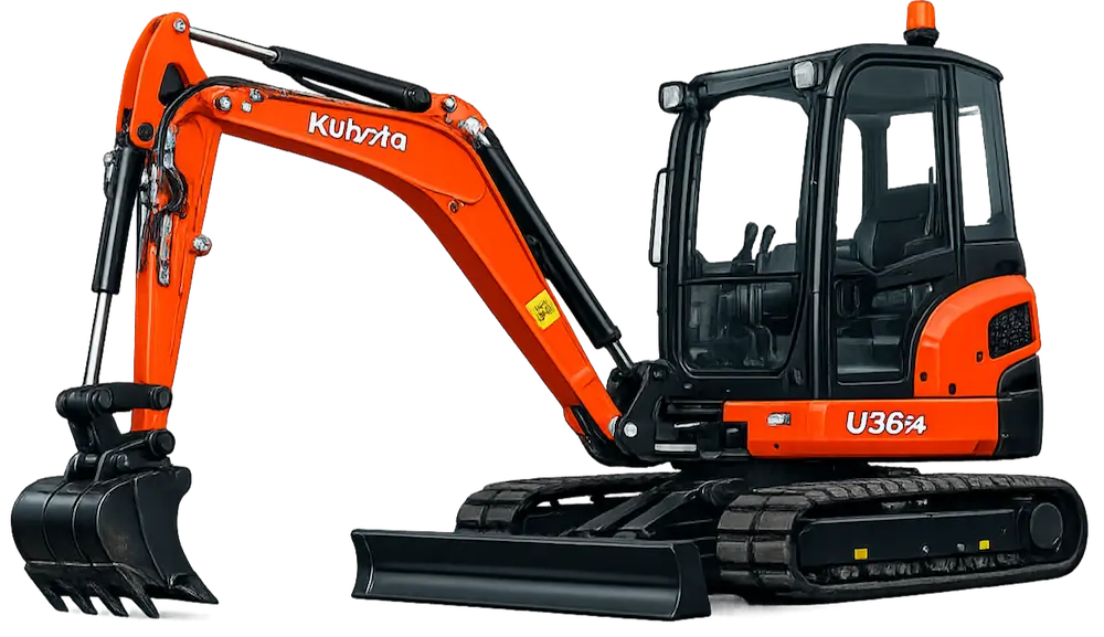 Мини-экскаватор Kubota U36-4