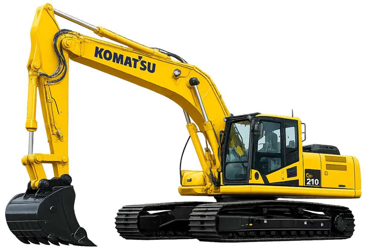 Гусеничный экскаватор Komatsu PC210