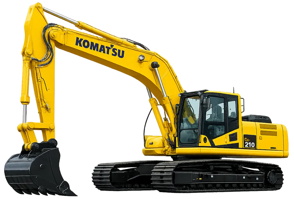 Гусеничный экскаватор Komatsu PC210