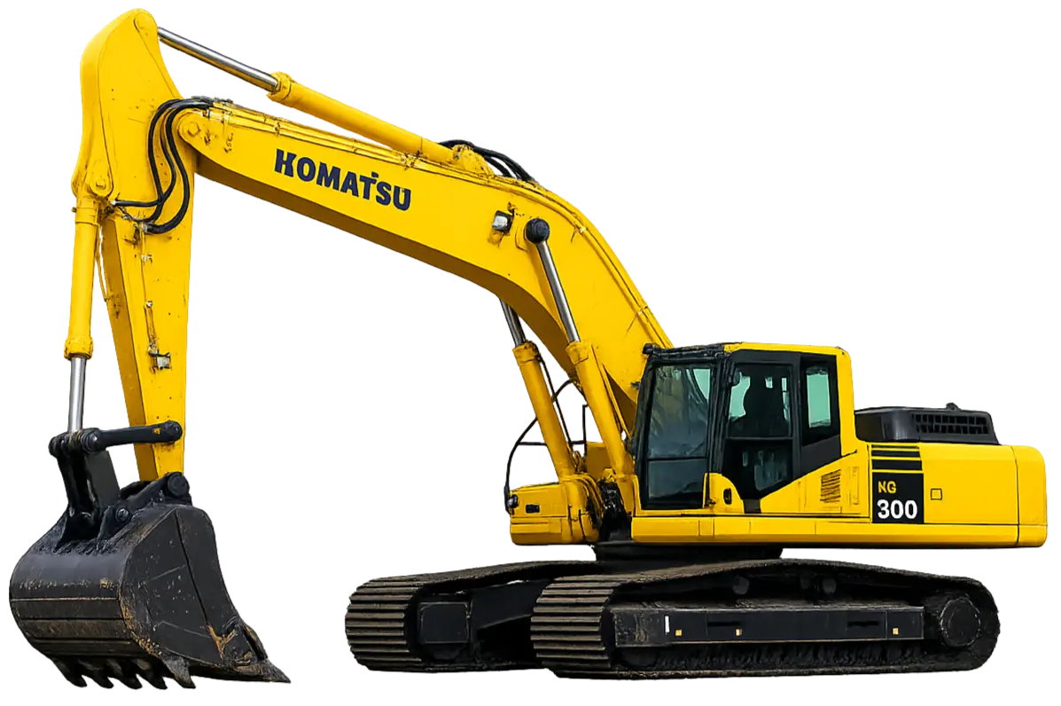 Гусеничный экскаватор Komatsu PC300