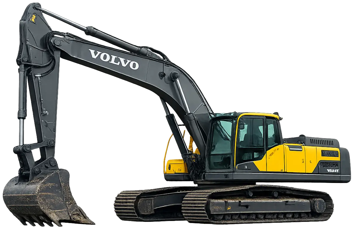 Гусеничный экскаватор Volvo EC210B / EC220E