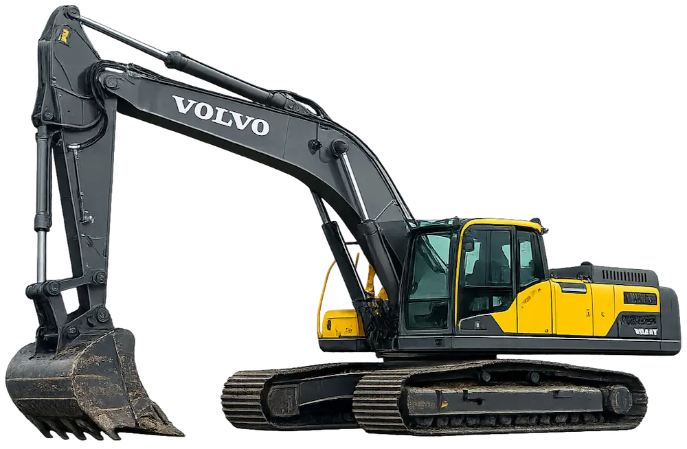 Гусеничный экскаватор Volvo EC210B / EC220E