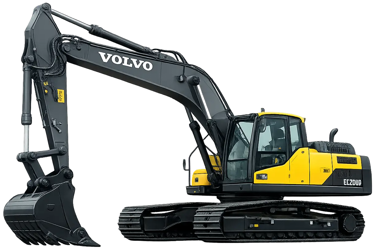 Гусеничный экскаватор Volvo EC220D