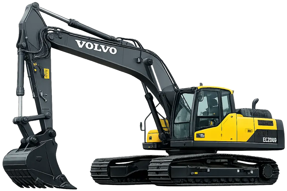 Гусеничный экскаватор Volvo EC220D
