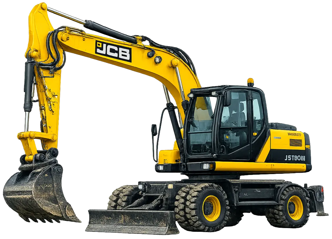 Колёсный экскаватор JCB JS130W