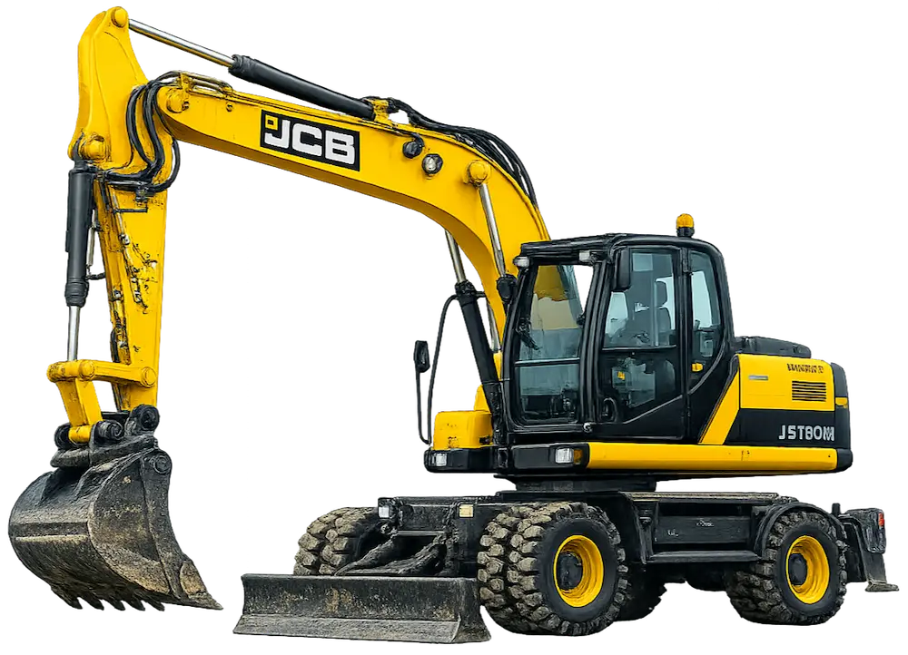 Колёсный экскаватор JCB JS130W