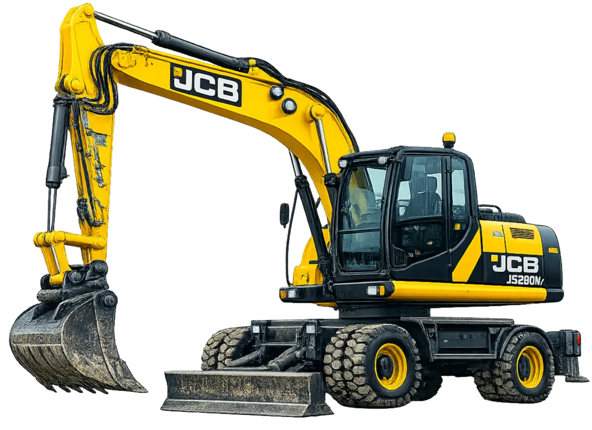 Колёсный экскаватор JCB JS200W