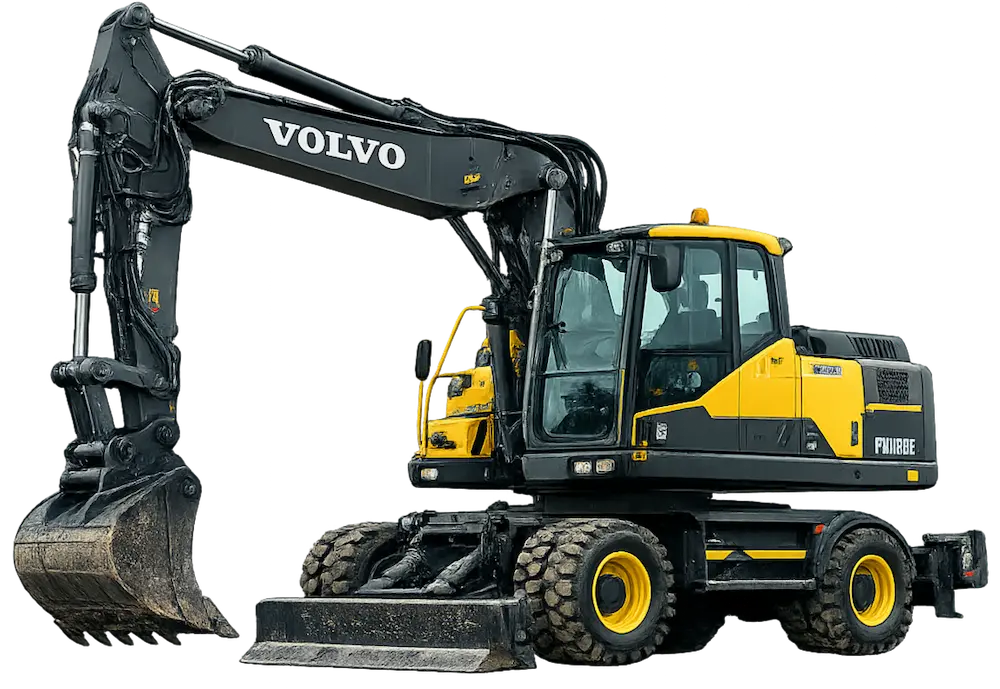 Колёсный экскаватор Volvo EW180E