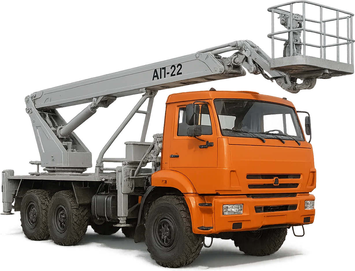 Автовышка АГП КАМАЗ АП-22