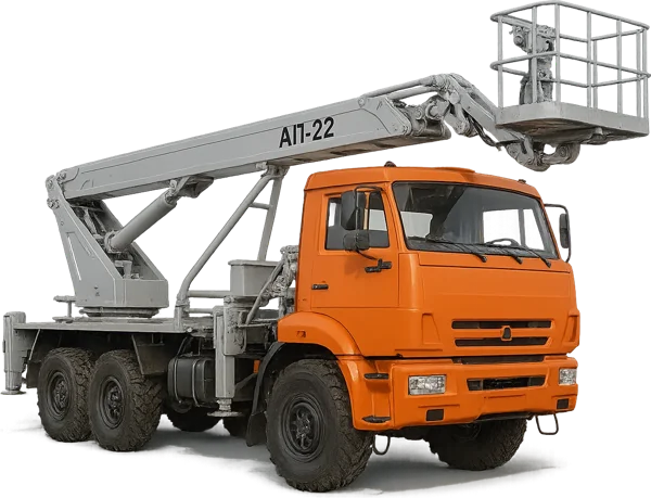 Автовышка АГП КАМАЗ АП-22