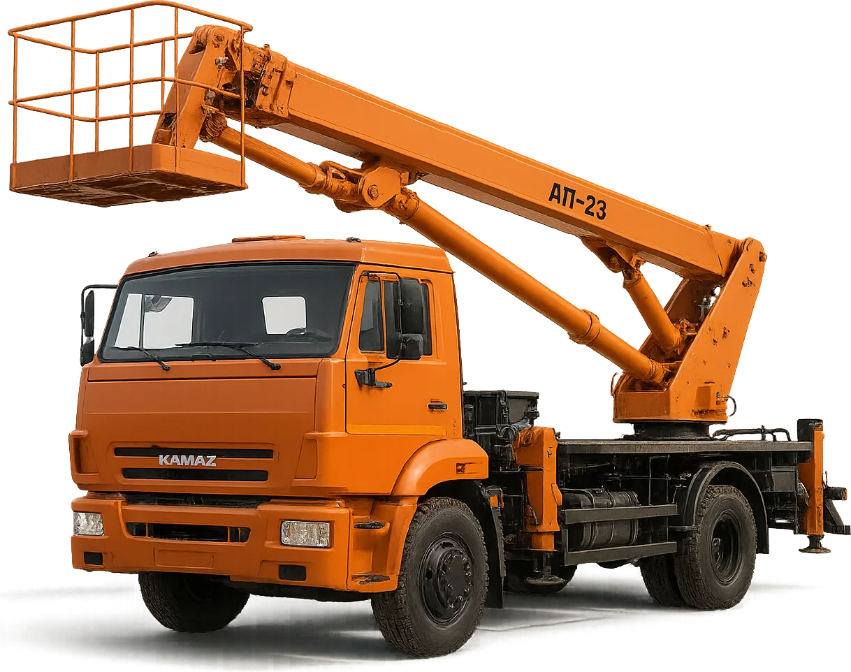 Автовышка АГП КАМАЗ АП-28