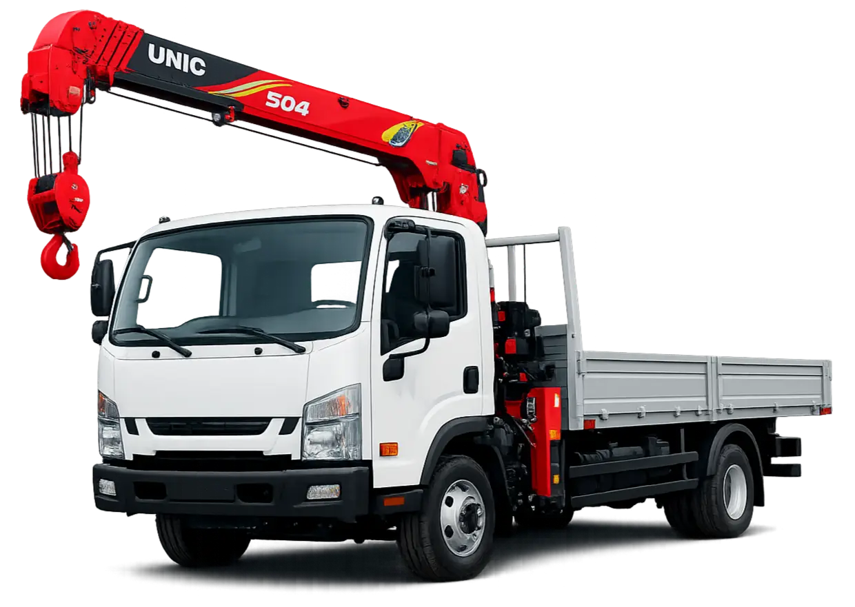 Кран манипулятор UNIC URV504