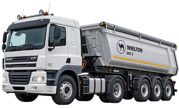 Самосвальный полуприцеп DAF CF 85.460 + Wielton NW 3