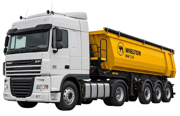Самосвальный полуприцеп DAF XF 105.460 + Wielton NW 3 S