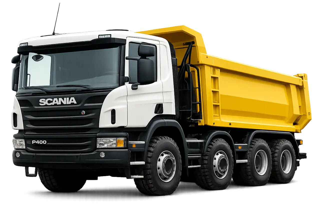 Самосвал Scania P400